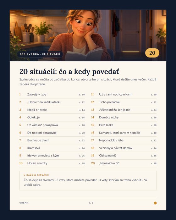 20 situácií v sprievodcovi