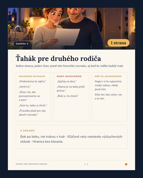 Ťahák pre druhého rodiča